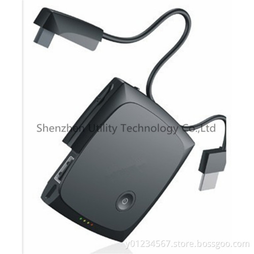 Portable Powerbank with Built-in micro USB cable